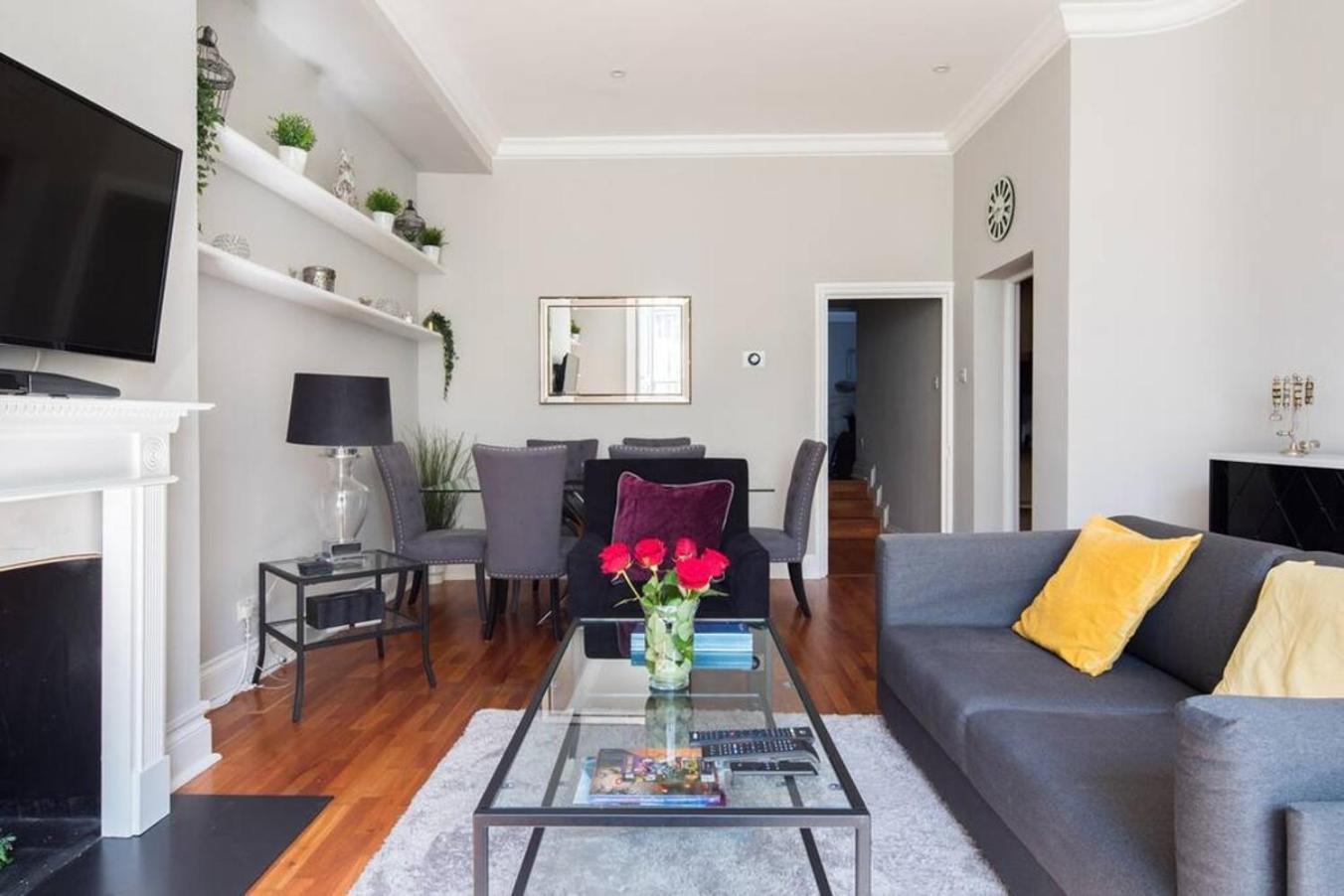 Steps From Hyde Park 2Br 2Bath Sleeps 6 Daire Londra Dış mekan fotoğraf